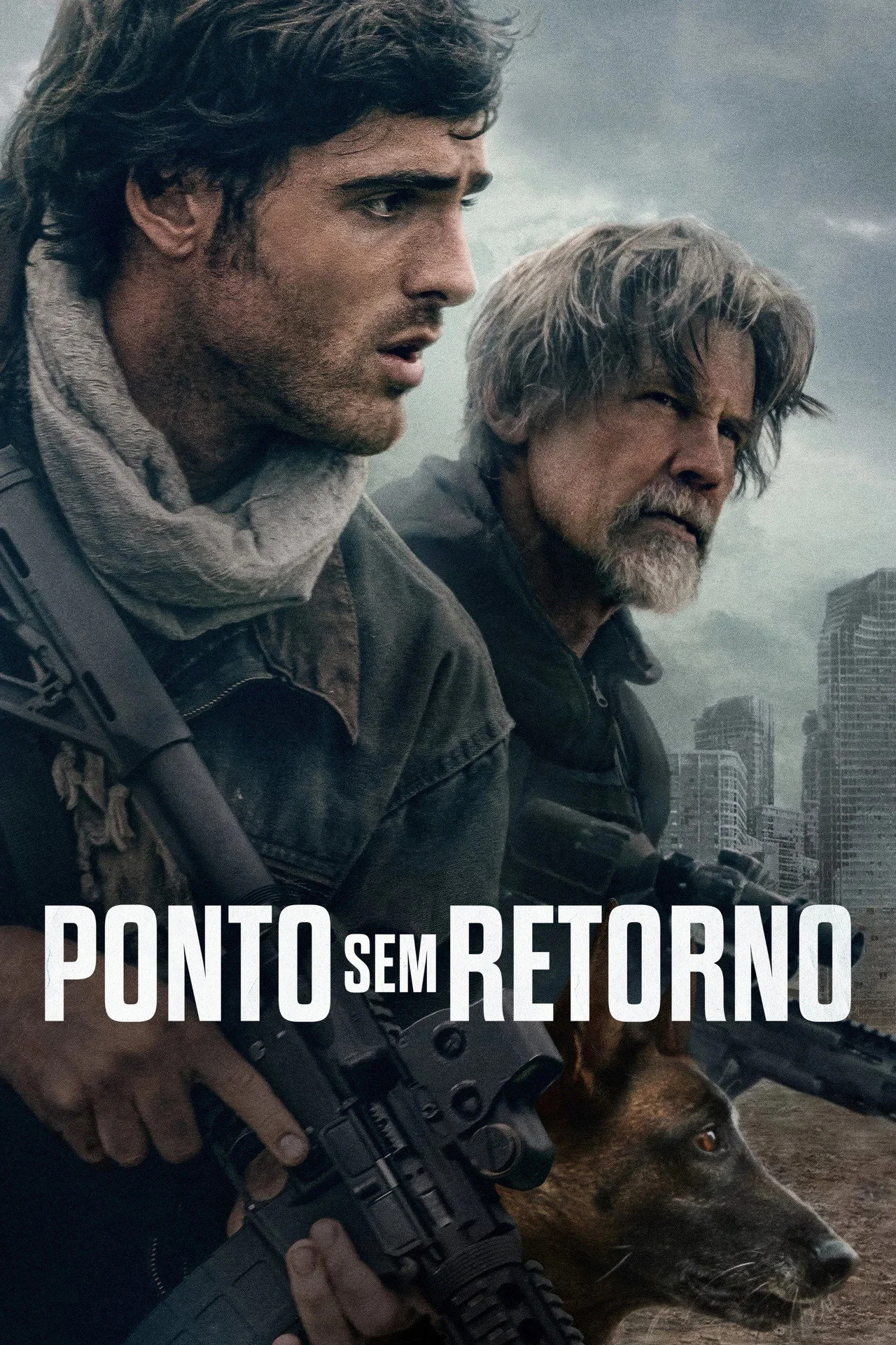 Cartaz oficial do filme «Na Companhia das Estrelas» (The Dog Stars), de Ridley Scott, distribuído pela 20th Century Studios.