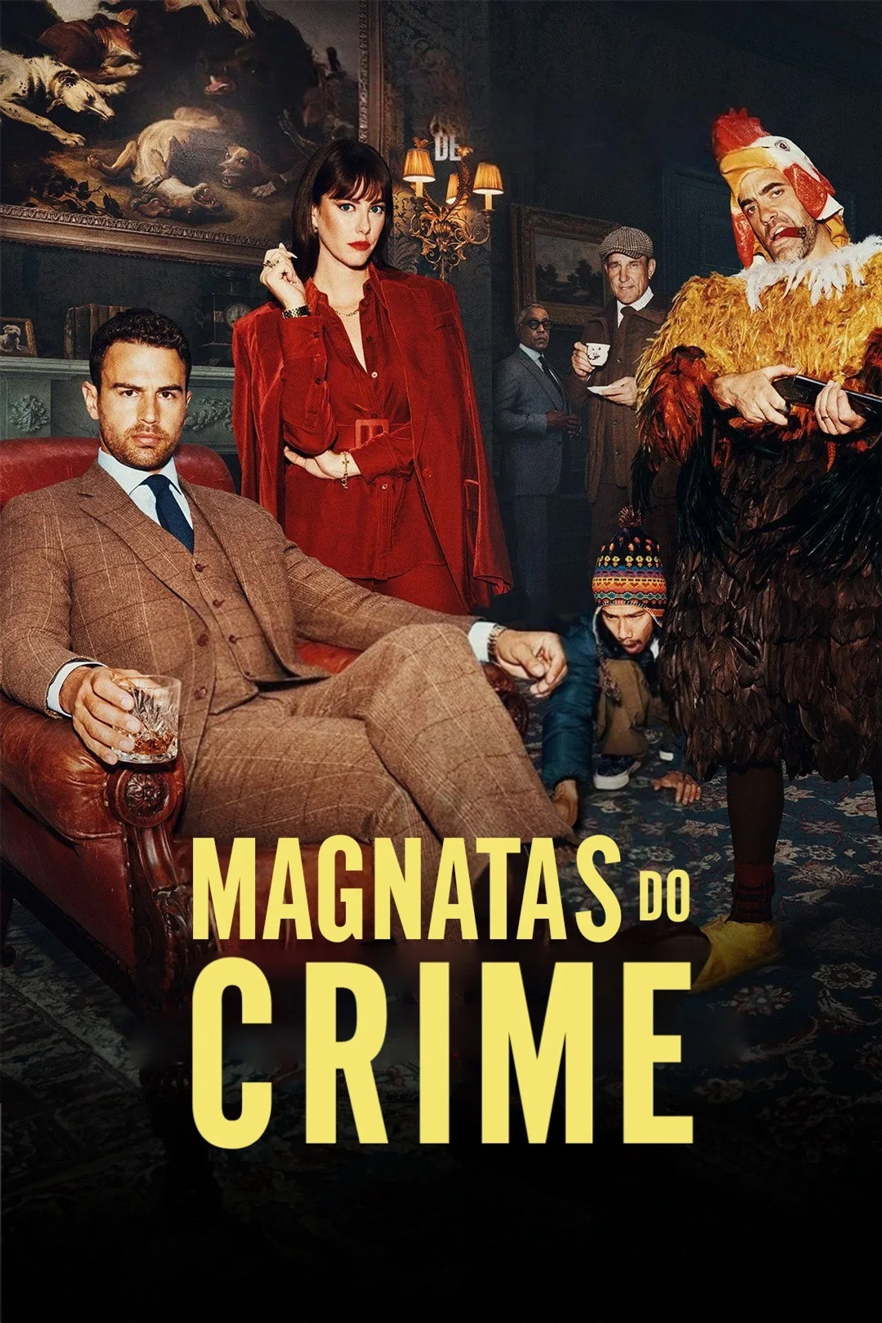 Poster oficial da série «The Gentlemen: Senhores do Crime», da Netflix, uma das grandes estreias de setembro de 2026 no streaming em Portugal