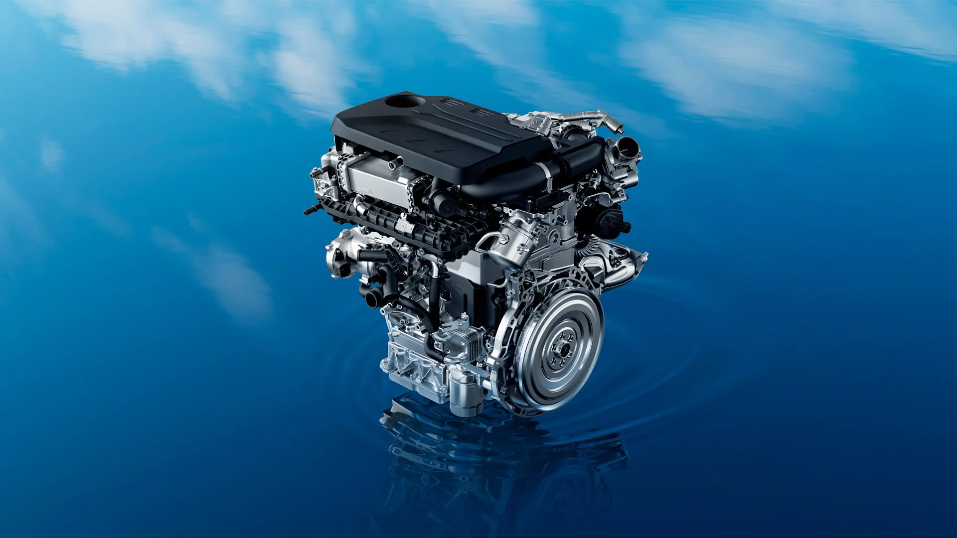 Ilustração do motor 1.5 turbo a gasolina do Jaecoo 7