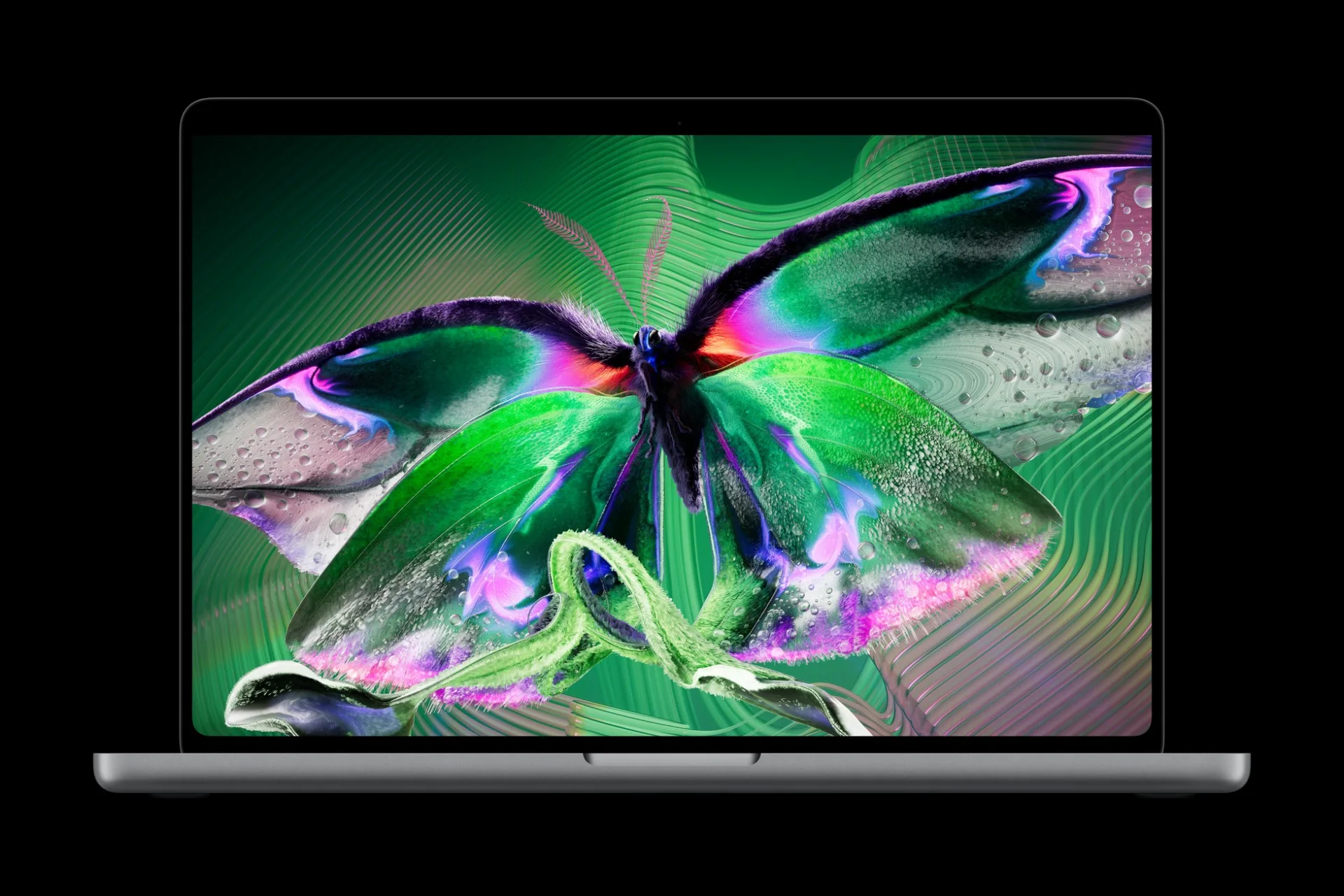 Novo MacBook Pro com tela PROLED XDR OLED, foto oficial Apple